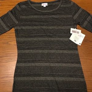 Black and grey striped Julia